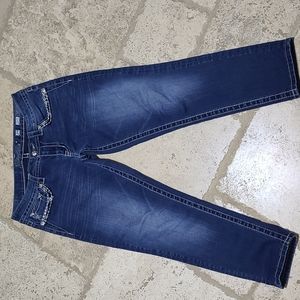 Miss Me Signature Skinny Crop Capri Jeans Size 29